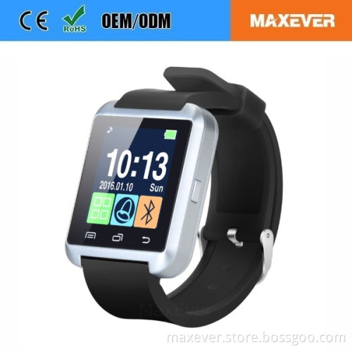 Bluetooth MTK6261 Touch Screen OEM Cheap Smart Watch U8